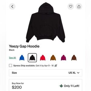 Yeezy Gap PERFECT Hoodie